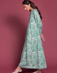 Gol - E - Paisli Sabz Kaftan