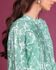 Gol - E - Paisli Sabz Kaftan