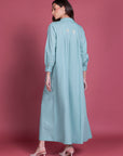 Shabnam Halka Neela Kaftan