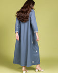 Zeenat E Lalah Cotton Kaftan