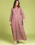 Gol - E - Nastran Cotton Kaftan