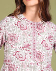 Gol - E - Niloofar Cotton Kaftan