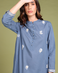 Zeenat E Lalah Cotton Kaftan