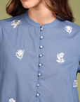 Zeenat E Lalah Cotton Kaftan