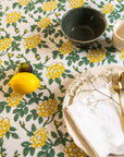 Ara Yellow Table Cover