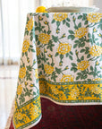 Ara Yellow Table Cover