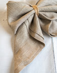 Plain Natural Linen Table Napkin