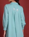 Shabnam Halka Neela Kaftan