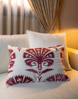 Kilm Rose Wine Cushion (35cm x 50cm)
