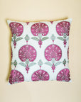 Bagh–I–Wafa Rose Wine Cushion (50cm x 50cm)