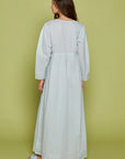 Elodia Blue Cotton Nightdress
