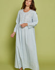 Elodia Blue Cotton Nightdress
