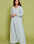 Elodia Blue Cotton Nightdress
