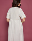 Fiore Ivory Cotton Nightdress