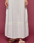 Fiore Ivory Cotton Nightdress