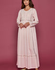 Fleurine Pink Cotton Nightdress