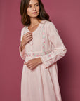 Fleurine Pink Cotton Nightdress