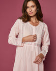 Fleurine Pink Cotton Nightdress