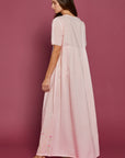 Floralia Pink Cotton Nightdress