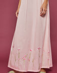 Floralia Pink Cotton Nightdress