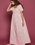 Gardenia Pink Cotton Nightdress