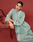 Yasemin Bahcesi Granite Green Kaftan