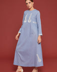 Kaavish Faded Denim Kaftan
