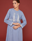 Kaavish Faded Denim Kaftan