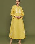 Kaavish Yellow Kaftan