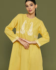 Kaavish Yellow Kaftan