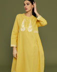 Kaavish Yellow Kaftan