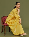 Kaavish Yellow Kaftan