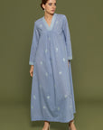Khush Kun Faded Denim Kaftan