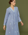 Khush Kun Faded Denim Kaftan