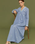 Khush Kun Faded Denim Kaftan