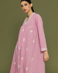 Khush Kun Lilas Cotton Kaftan