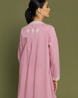 Khush Kun Lilas Cotton Kaftan