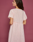 Niina Pink Cotton Nightdress