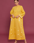 Nudrat Yellow Kaftan