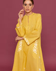 Nudrat Yellow Kaftan