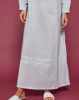 Perach Blue Cotton Nightdress