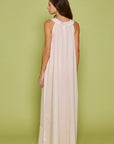Shimmer Dream Pink Cotton Robe and Nightdress