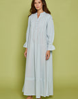 Florise Blue Cotton Nightdress