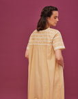 Noor Cream Cotton Nightdress