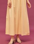 Noor Cream Cotton Nightdress