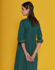 Cordilia Forest Green Kaftan