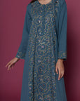 Tamora Peacock Cotton Kaftan
