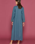 Tamora Peacock Cotton Kaftan