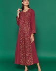 Tamora Amethyst Cotton Kaftan