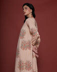 Dilneshin Peach Cotton Kaftan